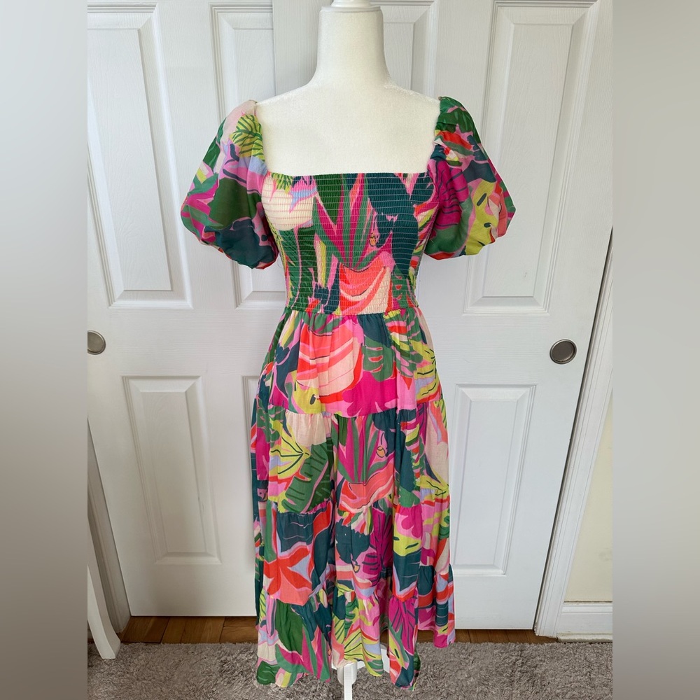 Tropical Maxi Dress